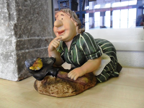 Beeldje Boerin
