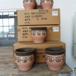 Aardewerk pot te koop bij Veldt Restpartijen te Heerle