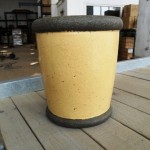 Aardenwerken pot (licht geel)
