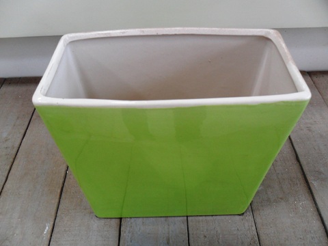 Aardewerk Vaas (groen)