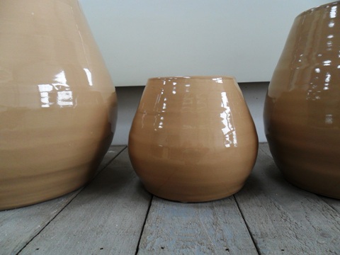 Bloempot druppelvorm klein