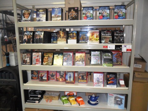 DVD KAST OVERZICHT