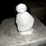 Stenen beeldje te koop bij Veldt Restpartijen te Heerle