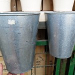 Zinken bloempottenset te koop bij Veldt Restpartijen te Heerle