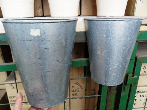 Zinken bloempottenset