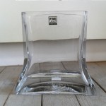 Glazen vaas te koop bij Veldt Restpartijen te Heerle
