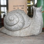 Natuurstenen slak (handgemaakt) te koop bij Veldt Restpartijen te Heerle