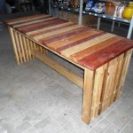 Steigerhouten tafel te koop bij Veldt Restpartijen te Heerle