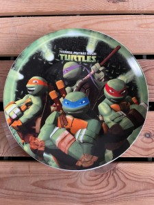 Ninja Turtle Pizza bord  te koop bij Veldt Restpartijen